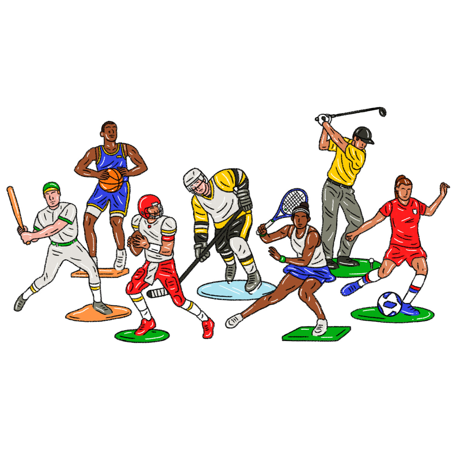 When it comes to playing sports and games, how do you play?